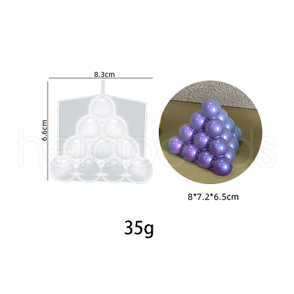 Silicone Candle Molds CAND-PW0009-13F-1