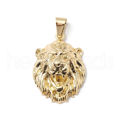 Rack Plating Brass Pendants KK-H434-39G-1