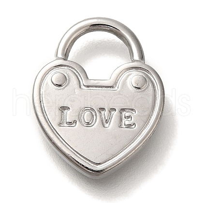 Anti-Tarnish 304 Stainless Steel Pendants STAS-P371-096E-P-1