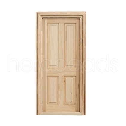 Wooden Door Miniature Ornaments PW-WG3E878-02-1