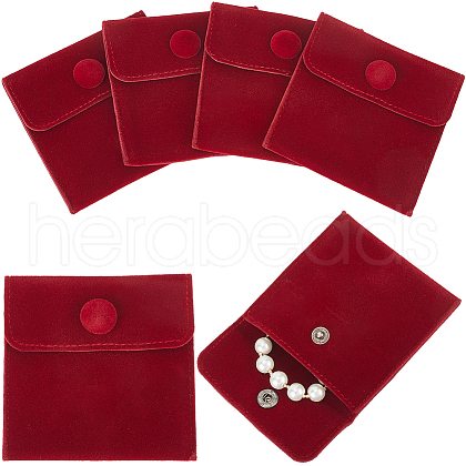 Beebeecraft Square Velvet Jewelry Bags TP-BBC0001-05A-1
