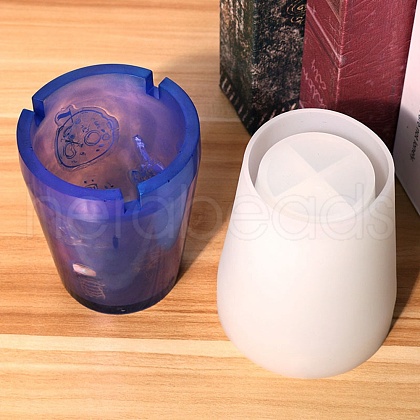 DIY Ashtray Silicone Molds DIY-E055-40-1
