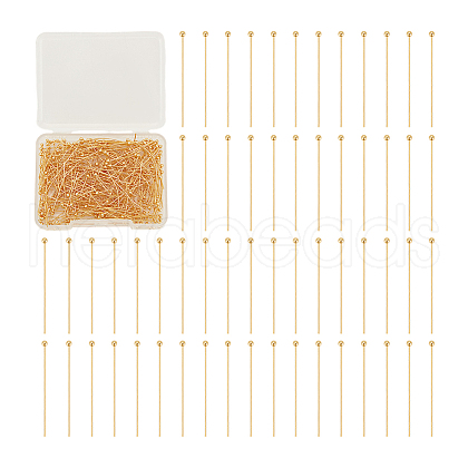 Unicraftale Brass Ball Head Pins KK-UN0003-31A-1