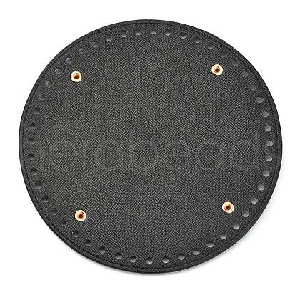 PU Leather Flat Round Bottom X-FIND-P001-03A-01-1