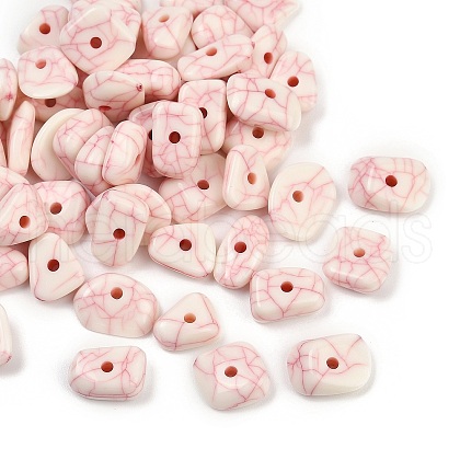 Acylic Imitation Turquoise Beads OACR-S047-05-1