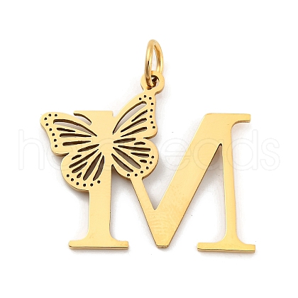 Ion Plating(IP) 201 Stainless Steel Pendants STAS-N103-184G-M-1