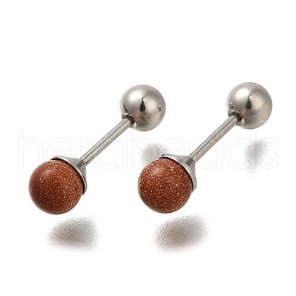 201 Stainless Steel Ear Plugs Gauges EJEW-C118-08P-05-1