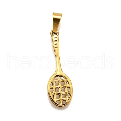 304 Stainless Steel Pendants STAS-B086-04G-1