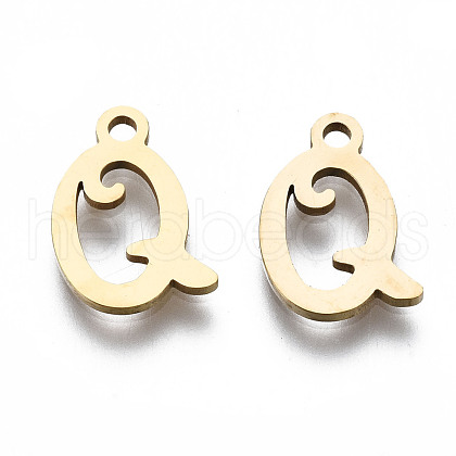 201 Stainless Steel Charms STAS-T044-217G-Q-1