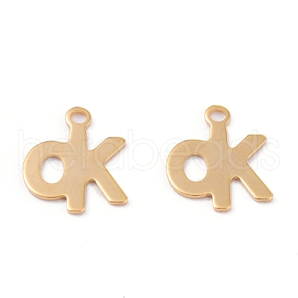 201 Stainless Steel Charms STAS-B001-44G-1