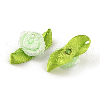 Polyester Rose Ornaments DIY-WH0308-242I-1