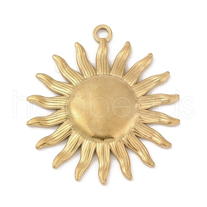 304 Stainless Steel Pendants STAS-D366-01A-G-1