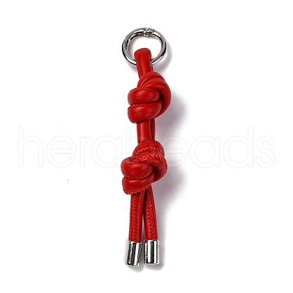 Imitation Leather Keychain KEYC-K023-02P-02-1