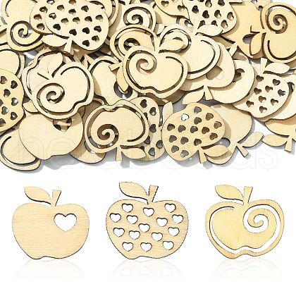 Unfinished Wooded Apple Sheets WOOD-CJC0012-04-1
