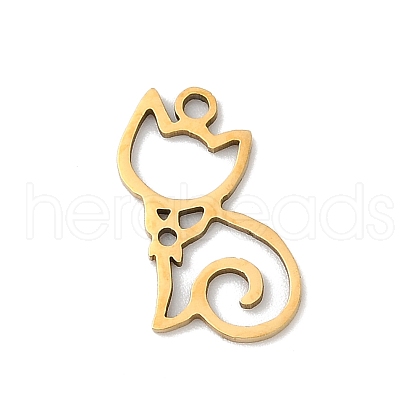 201 Stainless Steel Pendants STAS-F316-22G-06-1