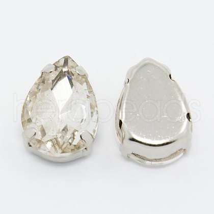 Sew on Rhinestone RGLA-A022-6x8mm-22P-1