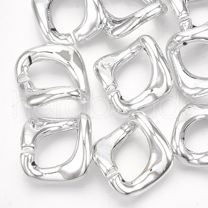 UV Plating ABS Plastic Linking Rings CCB-S162-01A-04-1