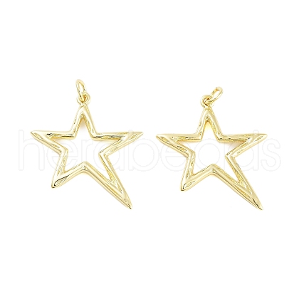 Rack Plating Brass Pendants KK-C056-03G-1