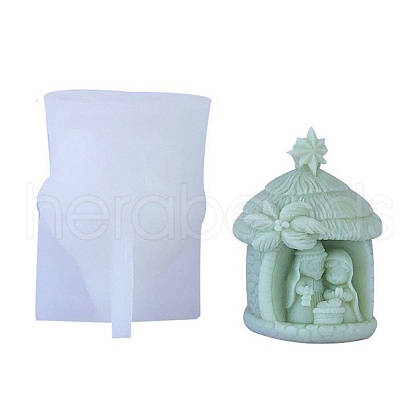 Hunman Embossed Pillar DIY Candle Silicone Molds PW-WG43C6B-05-1