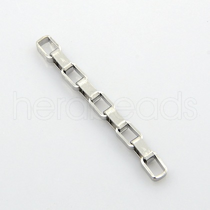 Tarnish Resistant 304 Stainless Steel Box Chains CHS-A003A-5.0mm-1
