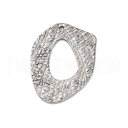 304 Stainless Steel Pendants STAS-L280-06AS-03-1