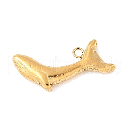 304 Stainless Steel Charms STAS-Q351-02G-E-1
