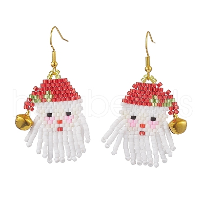 Iron Dangle Earring EJEW-MZ00192-1