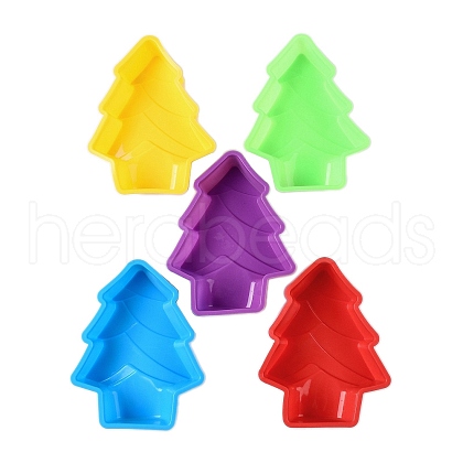 Christmas Trees DIY Food Grade Silicone Mold DIY-K075-27-1