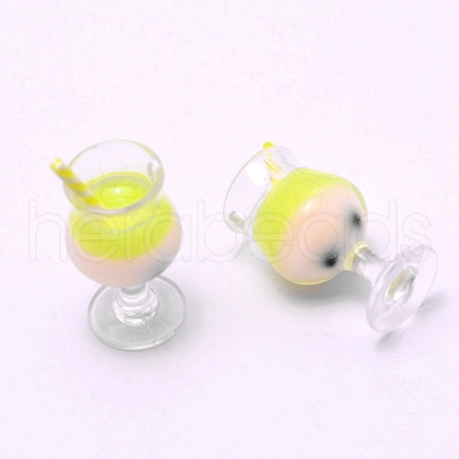 Resin Pendants RESI-TAC0001-89C-1