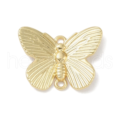 Rack Plating Brass Connector Charms KK-A224-07G-1