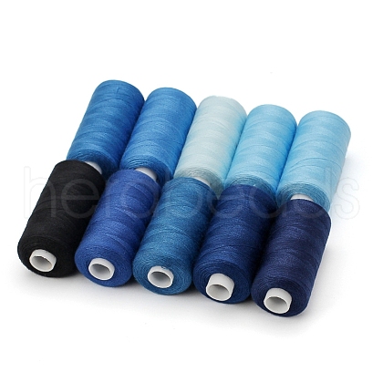 10 Colors Polyester Sewing Thread PW-WG4C286-13-1