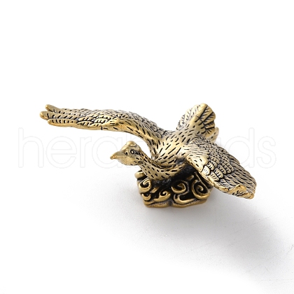 Brass Figurines Statues for Home Offie Desktop Feng Shui Ornament KK-M022-01AG-1