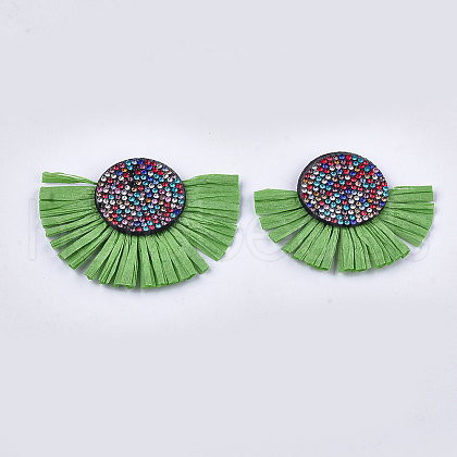 Raffia Tassel Big Pendant FIND-S309-01A-1