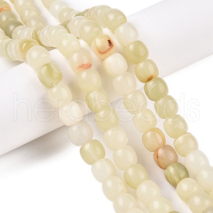 Dyed Natural White Jade Beads Strands G-T138-210B-1