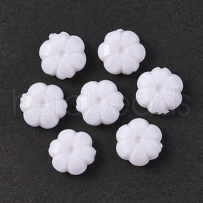 Opaque Acrylic Beads OACR-P007-74-1