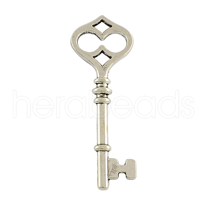 Tibetan Style Alloy Big Pendants TIBEP-4919-AS-NR-1
