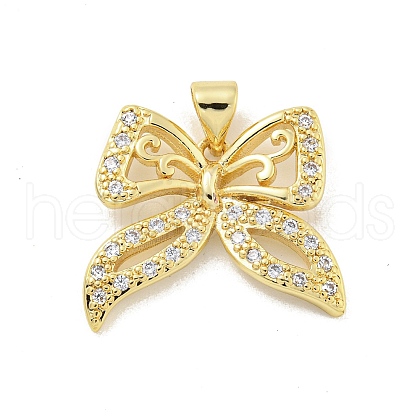 Rack Plated Brass with Cubic Zirconia Pendant KK-P270-03B-G-1
