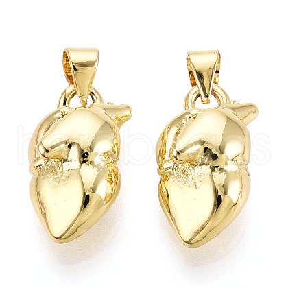 Brass Pendants KK-N265-18G-1