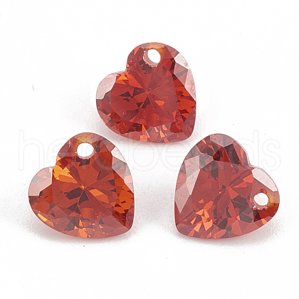 Cubic Zirconia Charms ZIRC-N034-11-1