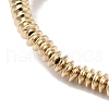 Electroplated Synthetic Non-magnetic Hematite Beads Strands G-I364-F01-LG-3