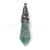 Natural Amazonite Pointed Big Pendants G-Q184-02J-AS-1