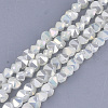 Electroplate Glass Beads Strands EGLA-S179-02A-I02-1