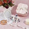 20 Yards Gold Stamping Polyester Happy Birthday to You Printed Ribbon OCOR-WH0082-243B-5