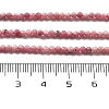 Natural Rhodonite Beads Strands G-H080-B02-02-5