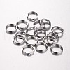 Tarnish Resistant 304 Stainless Steel Split Rings STAS-D438-01-1