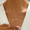 Stainless Steel Word Love Stud Earrings & Pendant Necklaces Sets for Women AE9274-2-2