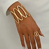 Hollow Oval Alloy Cuff Bangles & Rings Sets FS-WG357B1-01-2