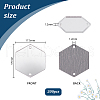   200Pcs Mirror Effect Acrylic Sew on Rhinestone DIY-PH0021-95E-2