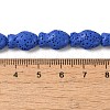 Natural Lava Rock Beads Strands G-U007-01E-4