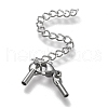 Tarnish Resistant 304 Stainless Steel Curb Chain Extender STAS-K195-29P-016-1